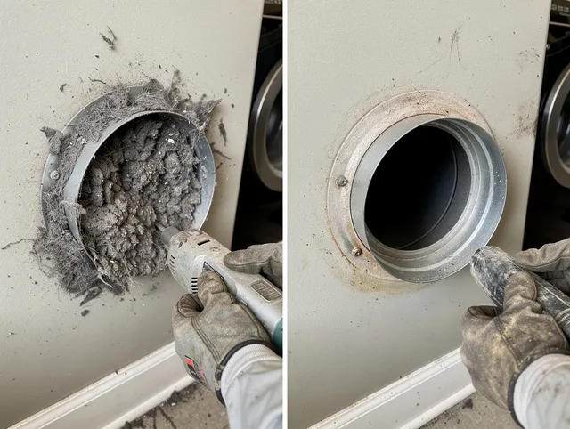 Professional clogged vent cleaning by Country Club Dryer Vent Cleaning in Country Club