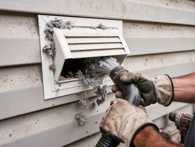 Professional dryer vent cleaning by Country Club Dryer Vent Cleaning in Country Club