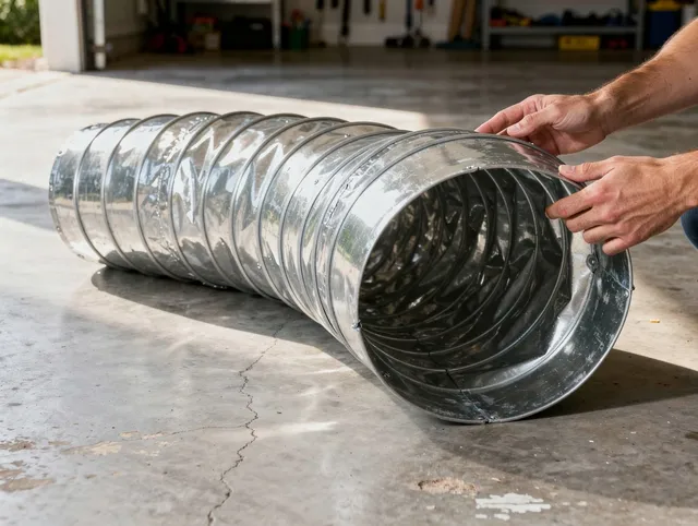 Country Club Dryer Vent Cleaning specialist using advanced equipment for thorough duct cleaning in Country Club