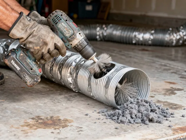 Professional duct cleaning by Country Club Dryer Vent Cleaning in Country Club