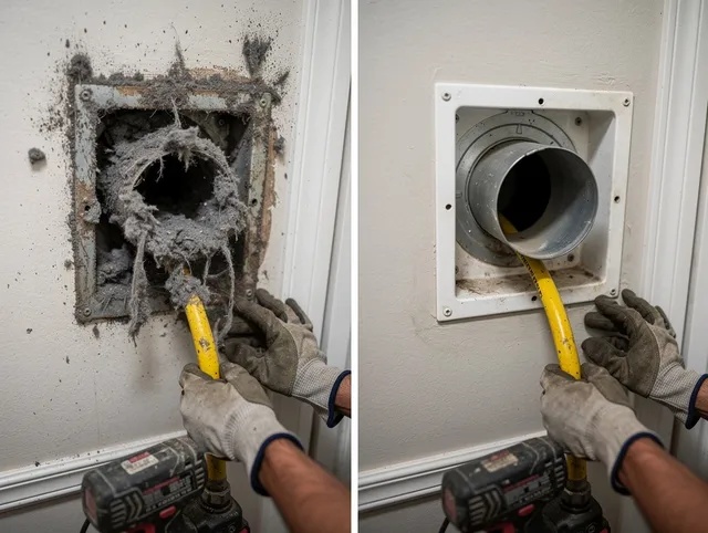 Expert gas dryer vent cleaning by Country Club Dryer Vent Cleaning in Country Club