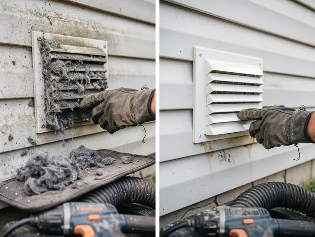 Residential dryer vent cleaning by Country Club Dryer Vent Cleaning in Country Club
